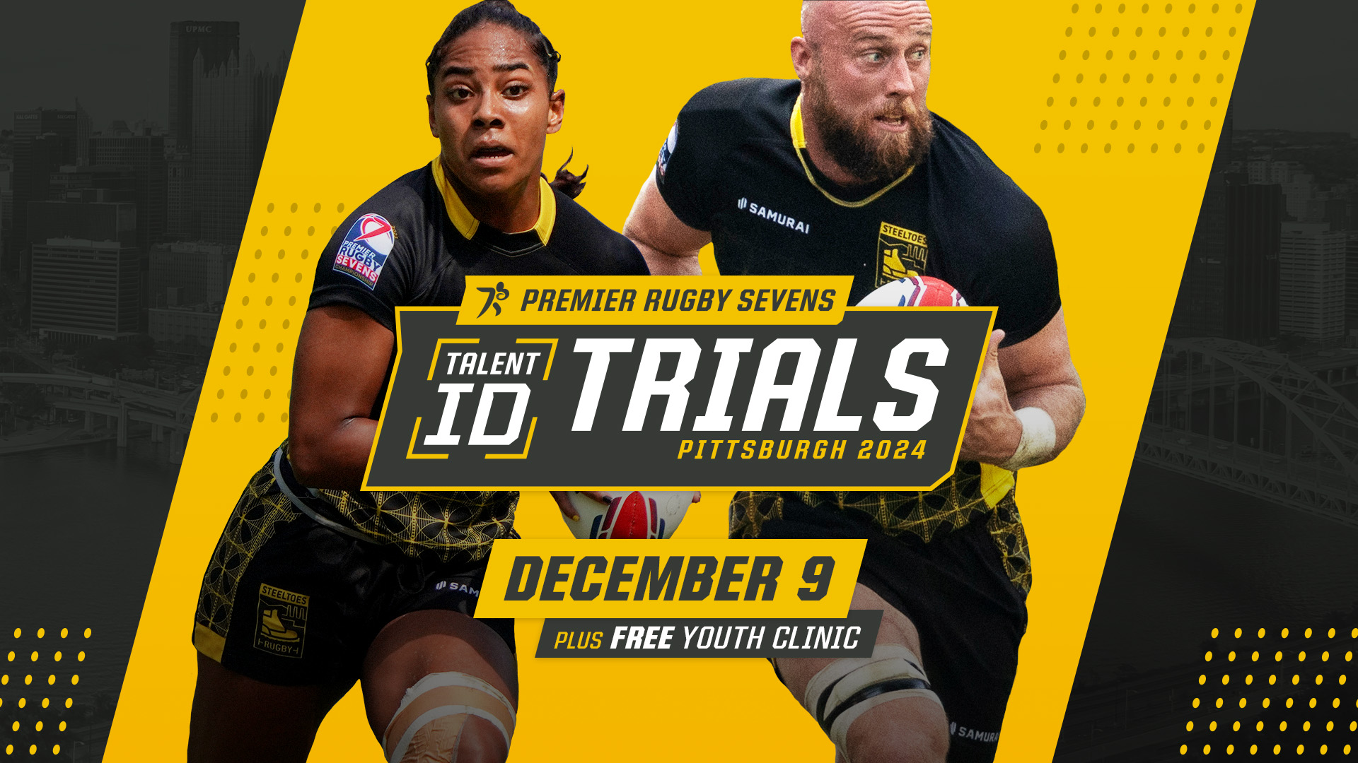 Pittsburgh Steeltoes Pro Rugby Franchise to Host Tryouts and Youth Clinic on December 9