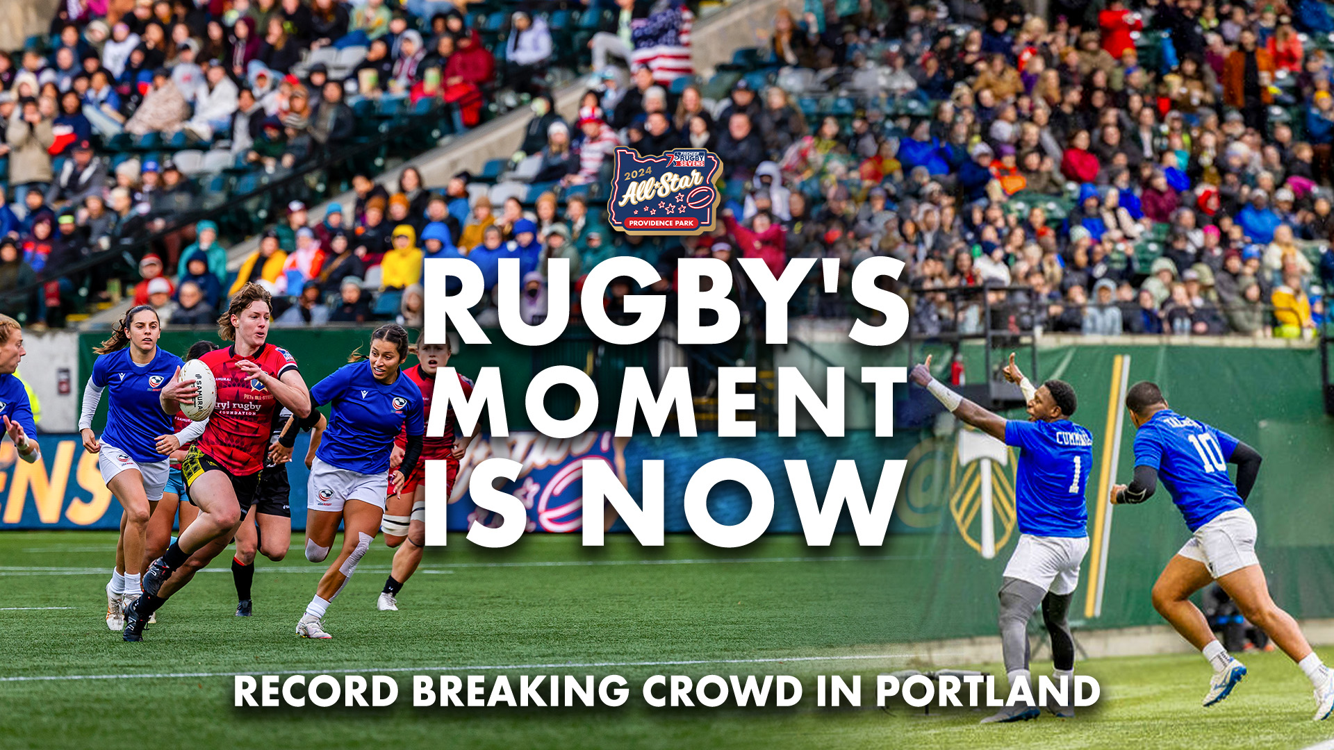 Premier Rugby Sevens Record Breaking Crowd